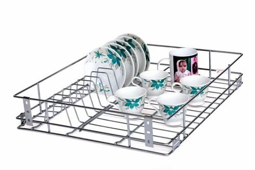 Stainless Steel Wire Cup Saucer Basket