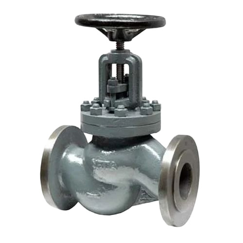 Cast Iron Globe Stop Valve - Color: Grey