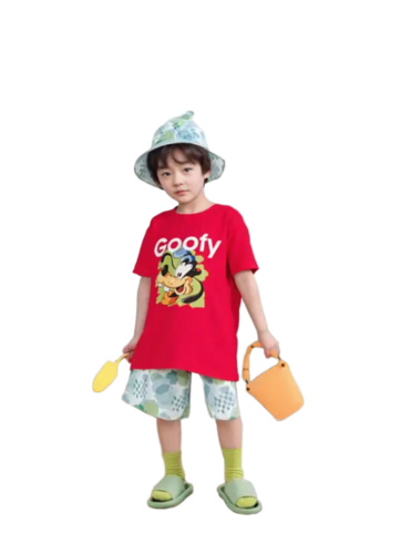 Kids O Neck Cotton T-Shirt - Age Group: 3-9 Years Age Group