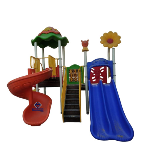 Plastic playground equipment