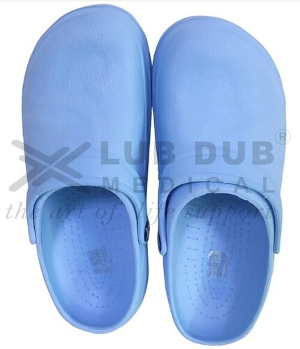 Blue Medical Footware