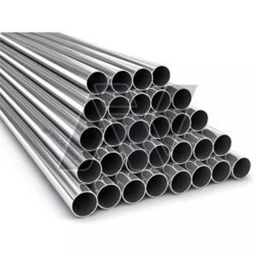 Ss Round Pipe - Stainless Steel, OD 6 Mm - 630 Mm, Silver | High Pressure, Durable, Polished Finish for Gas and Industrial Applications
