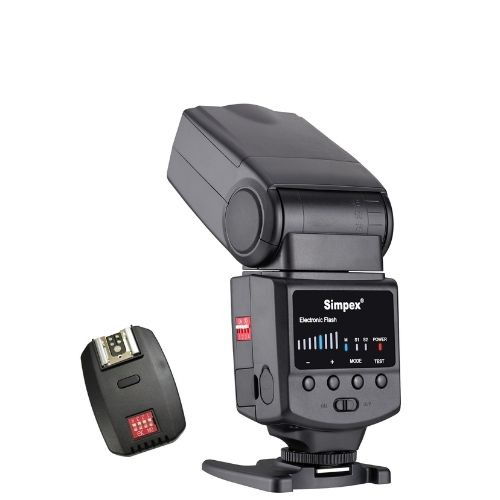 Simpex 648rx With In-Built Trigger Camera Flash Speedlite