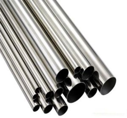 Stainless Steel Round Tube - Polished Finish, High Strength, Silver Color | Industrial Application, Round Shape, All Sizes Available