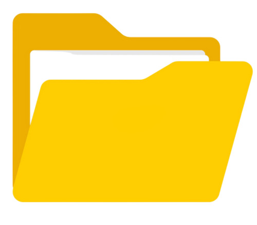 Yellow File Folder