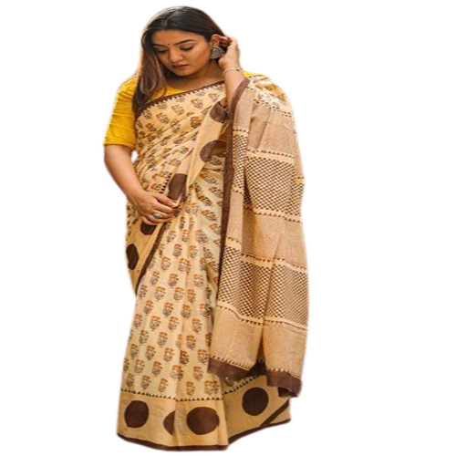 Designer Cotton Sarees - Color: 6
