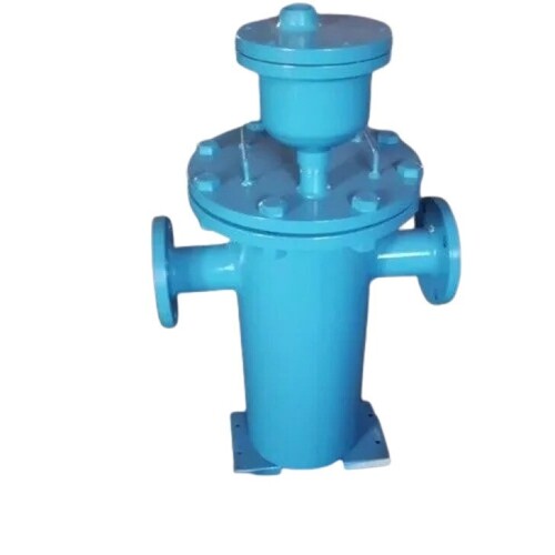 Combination Air Eliminator With Strainers - Color: Blue