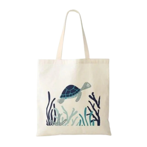 Cotton Carry Bag - Color: White