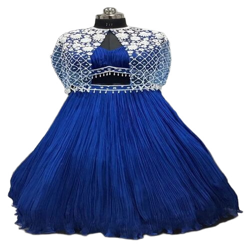 Designer Lehenga Choli with Hand Work Cape