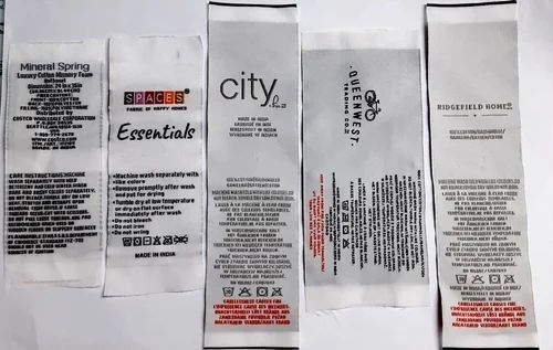 Printed Polyester Computerized Labels