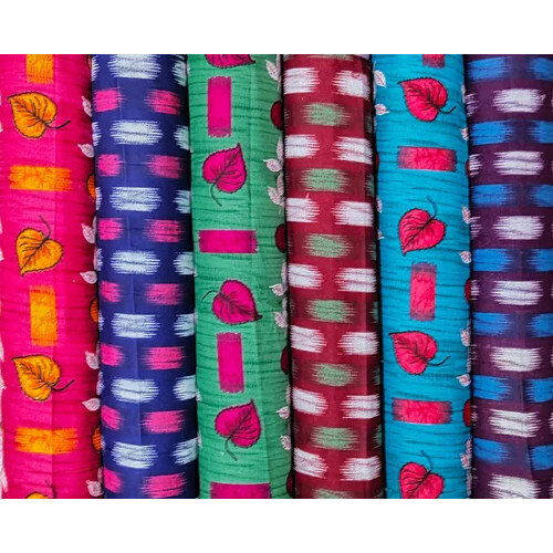 Procian Print Nighty Fabric - Attributes: Washable