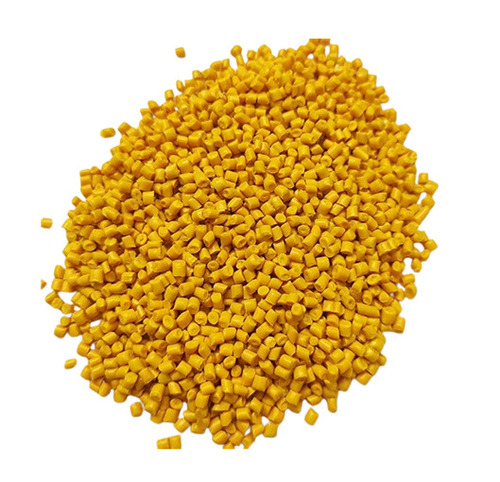 Yellow Plastic Granules