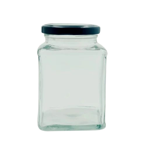 250 Ml Square Glass Jars