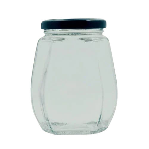 500ml Octagonal Glass Jar