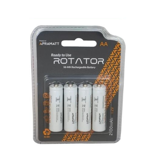 Apramatt Nh Rtu Aa 2100 Bp4 Rechargeable Batteries