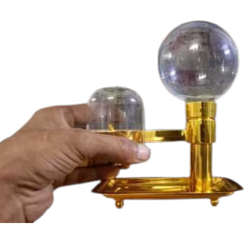 Brass Oil Akhand Diya 500 Capacity 