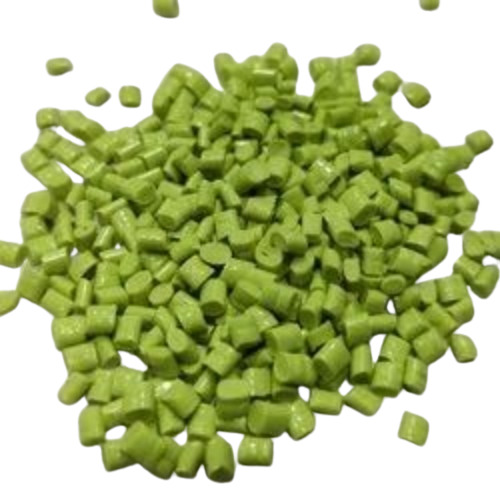 Green Plastic Granules