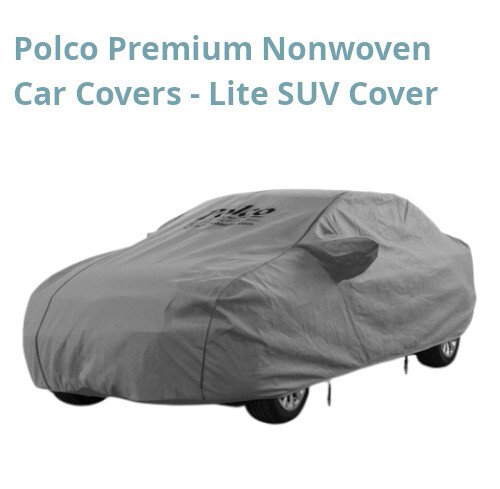 Polco Premium Nonwoven Car Covers - Lite Suv Cover Size 3 - Feature: Breathable