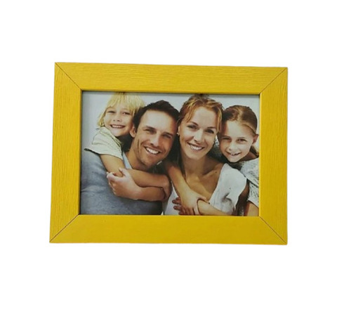 Yellow Synthetic Photo Frame