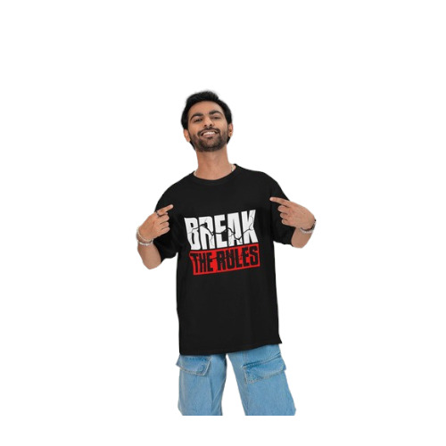 Break The Rules Printed T Shirt