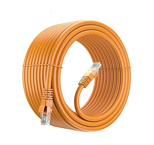 Orange Cat 5 Cable