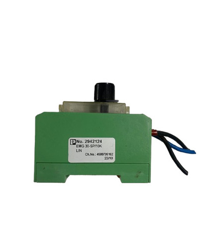 Phoenix Contact Emg 30-Sp-10K Lin Setpoint Potentiometer Adjuster 10V - Weight: 60 Grams (G)