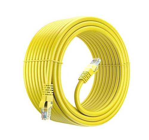 Yellow Cat 5 Cable