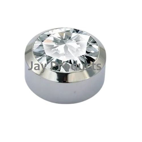 Brass Crystal Mirror Cap