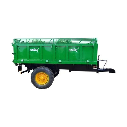 Green Tractor Trolley