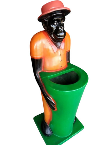 Monkey Shape Frp Dustbins
