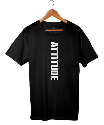 Attitude Printed T Shirt