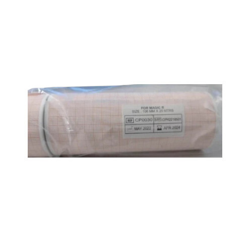 Ecg Paper Roll - Color: Pink