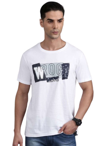 Wrong Attitude Printed T Shirt