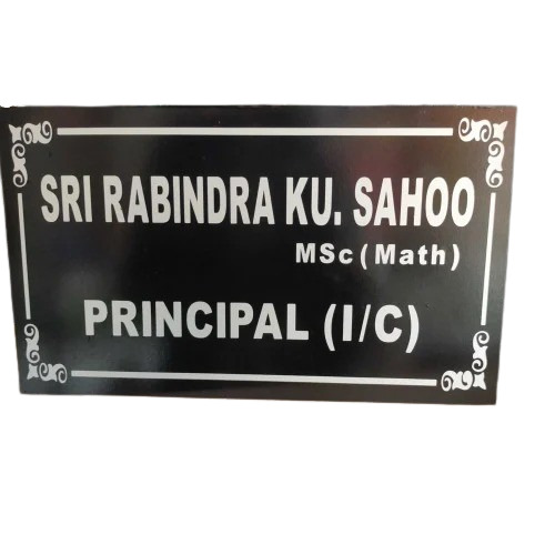 Radium Acrylic Name Plate - Color: .