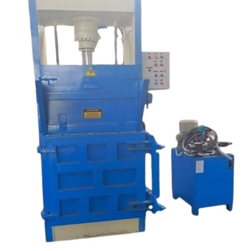 Pet Bottle Baling Machine - Color: Blue