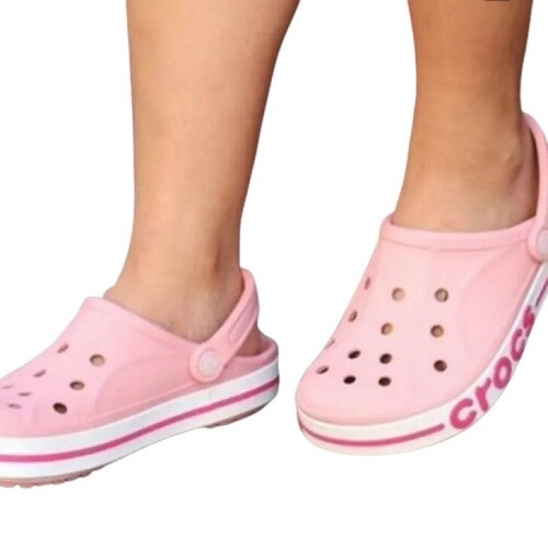 Women Crocs Slipper - Color: Light Pink