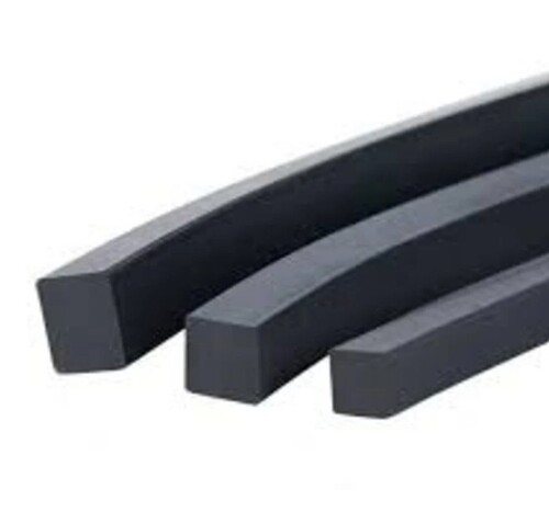 Black Nitrile Square Rubber Cord