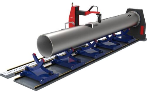 Cnc Pipe Cutting Machine - Color: Black