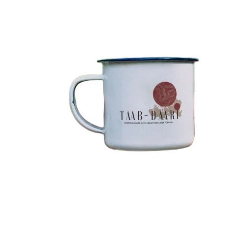 Enamel Coffee Mug - Ceramic Type: Ceramic