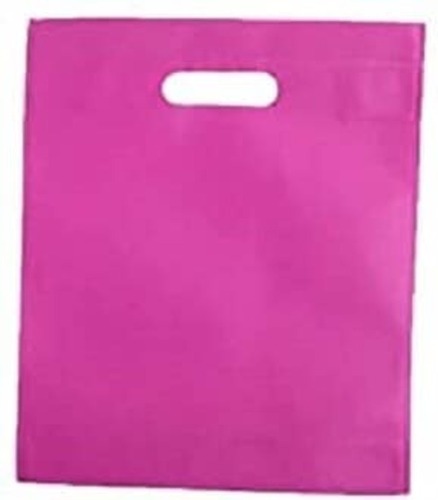 Pink Non Woven Bags - Various Sizes, Pink, Open Closure | Hand Length Handle, Water Resistant, Eco Friendly
