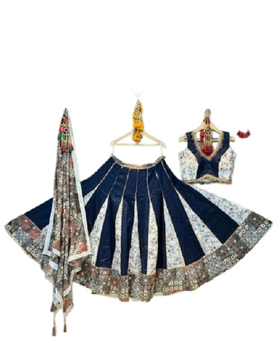Cotton Chaniya Choli With Dupatta - Color: 3