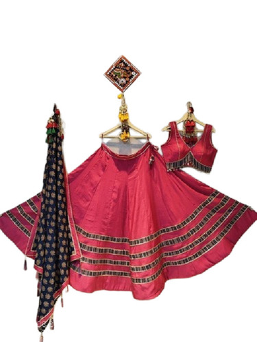 Designer Sleeveless Navratri Chaniya Choli - Color: 3