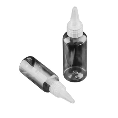 Dropper Bottles - Plastic, Standard Size, Transparent | Eco-friendly, Lightweight, 100% Bpa Free, Water Resistant, Leak And Crack Resistant