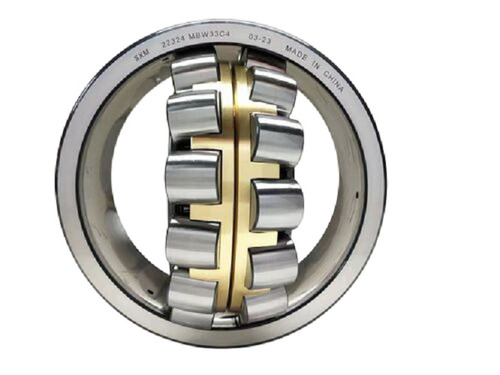 Spherical Roller Bearings 22376 - Chrome Steel, 380mm OD, Grey | Double Row, Self-Aligning, Shock Resistant