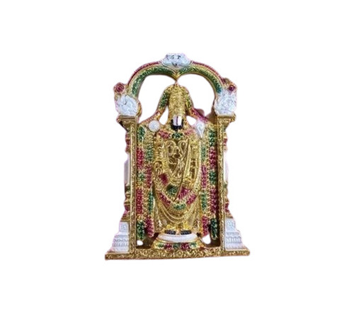 Tirupati Balaji Statue - Color: Multicolor