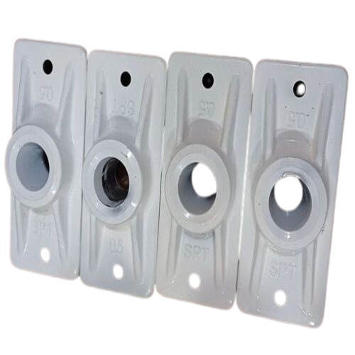 Anchor Plates - Color: White