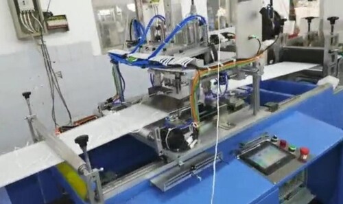 Foldable Face Mask Making Machine