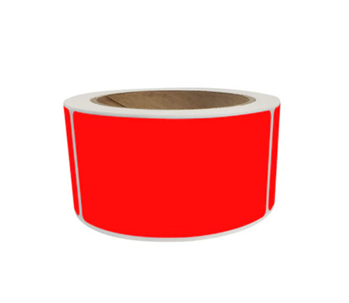 Stick Labels - Color: Red