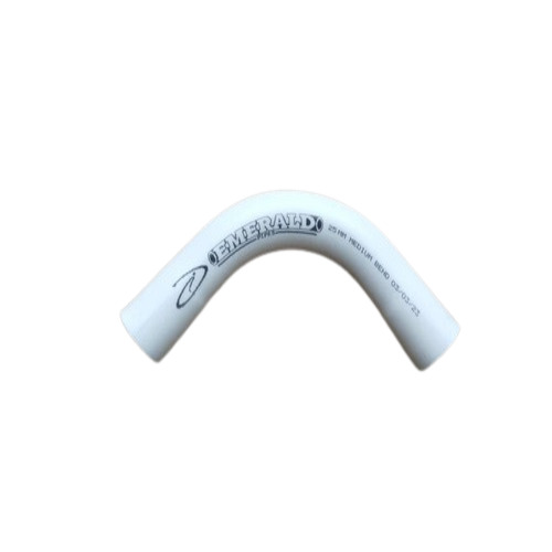 90 Degree 25Mm Medium Pvc Pipe Bend - Application: Electric Fitting