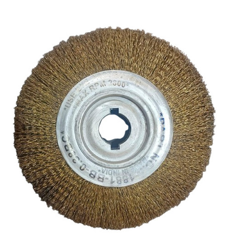Metal Wire Brush - Bristle Color: Golden